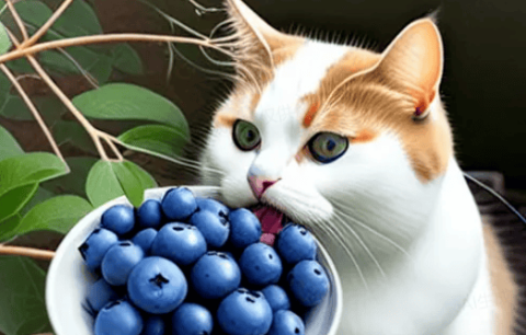 Can cats eat blueberries? Will it be poisonous if eaten by mistake?