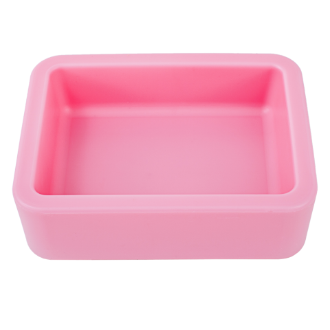 Pet feeding bowl square blow molded feeding bowl