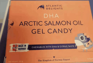 Blue Yue Salmon Fish Oil Series | Blue Yue DHA Arctic Salmon Oil Gel Candy