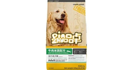 The ranking of Pinzhuo dog food